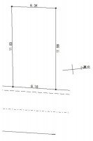 土地約23.2坪・建築条件なし