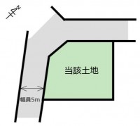 土地約57.56坪・建築条件なし
